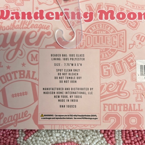 Wandering Moon | Football Beaded Bag 🏈 - Picture 7 of 7